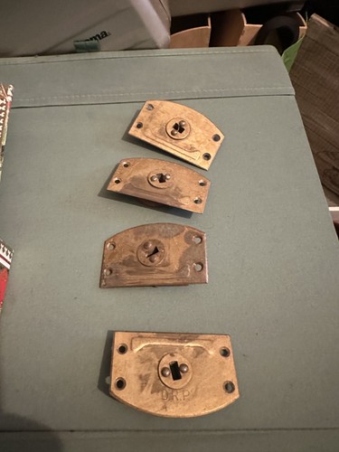 Antike möbelschlösser - 4x,
