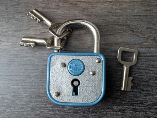 Abus vorhängeschloss vintage - abus,