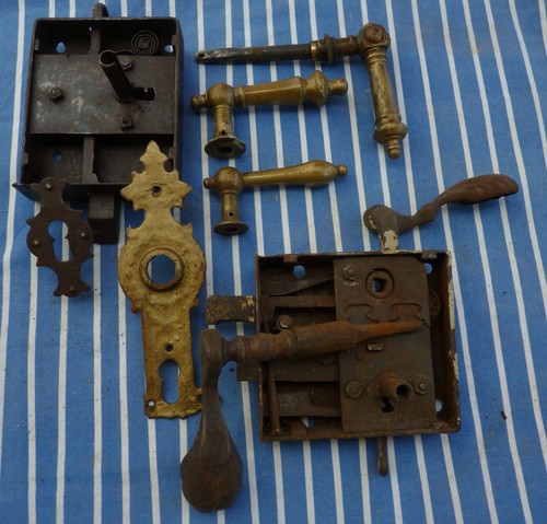Alte kastenschlosser - ,