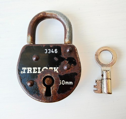 Altes trelock vorhängeschloss - altes,